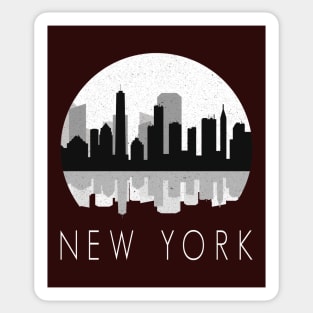 New York City Skyline Sticker